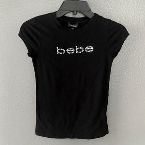 Bebe Classic Logo T-Shirt